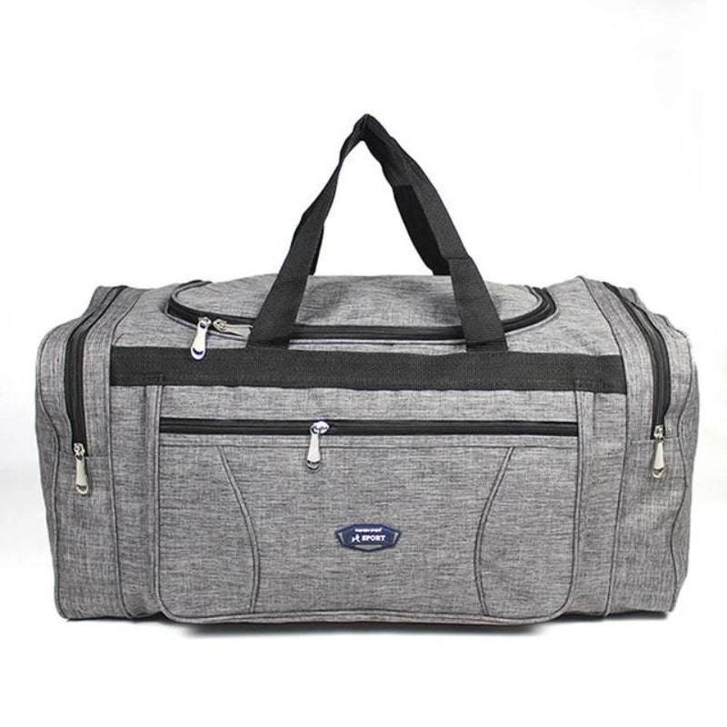 men's sports and travel bag - Grey - Gray