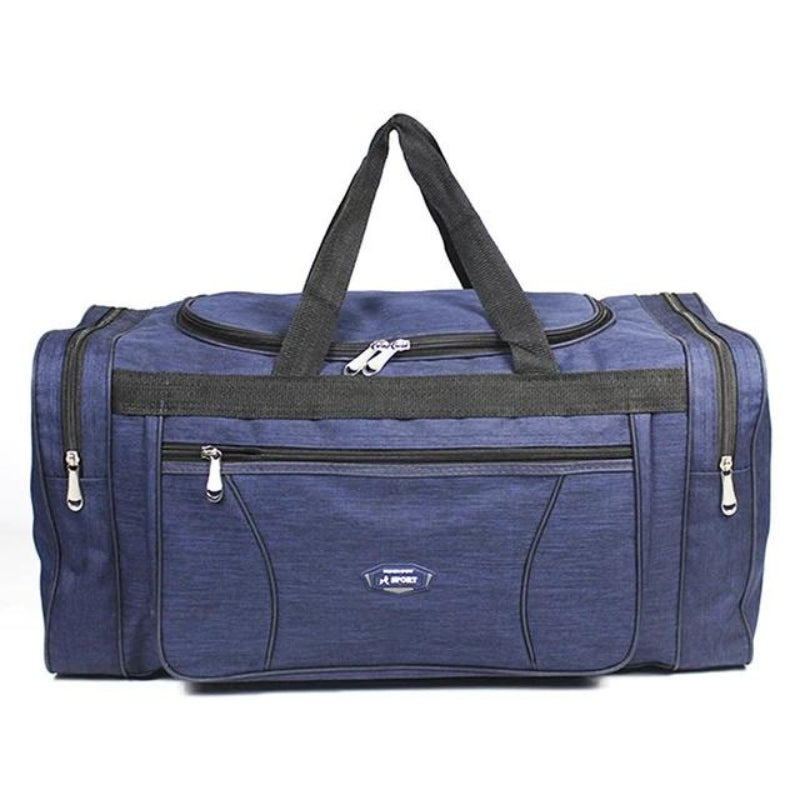 sporty men's travel bag - Blue