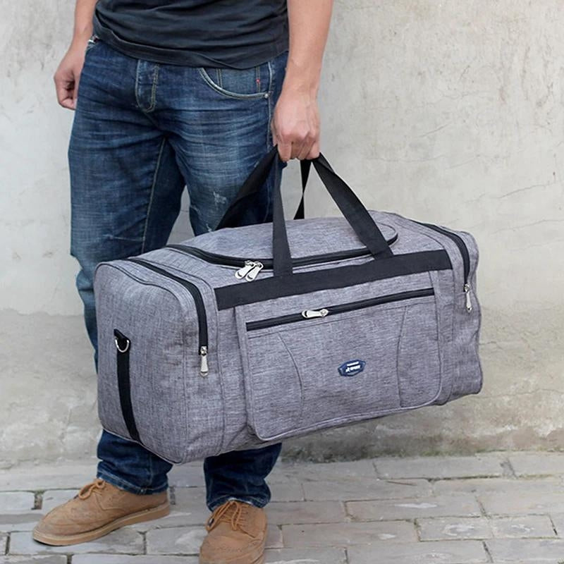 men's sports bag - Blue - Grey - Gray - Black - Brown