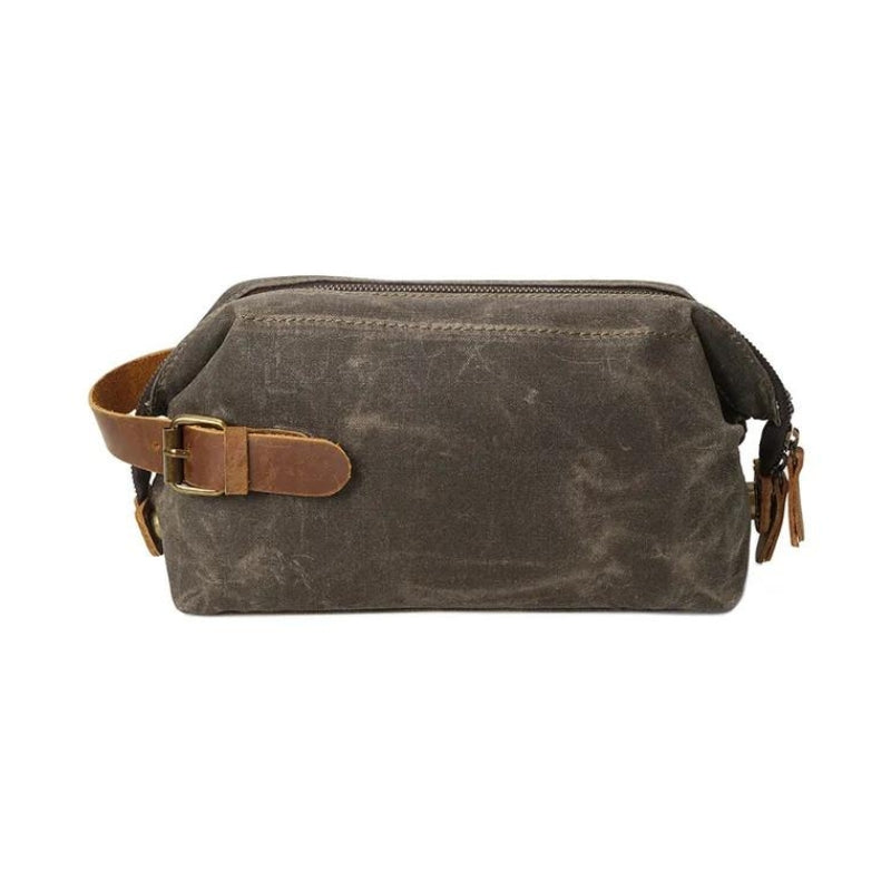 fancy toiletry bag for men - Brown