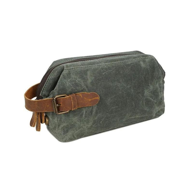toiletry bag for men for airplane - Blue - Grey - Gray - Green - Brown - Khaki