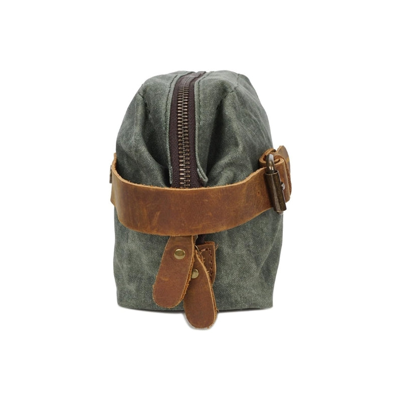 stylish men's toiletry bag - Blue - Grey - Gray - Green - Brown - Khaki