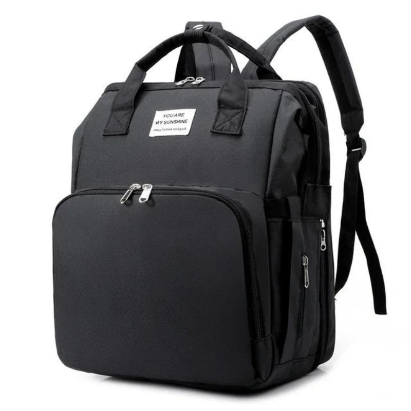 comfortable diaper bag for baby - Black