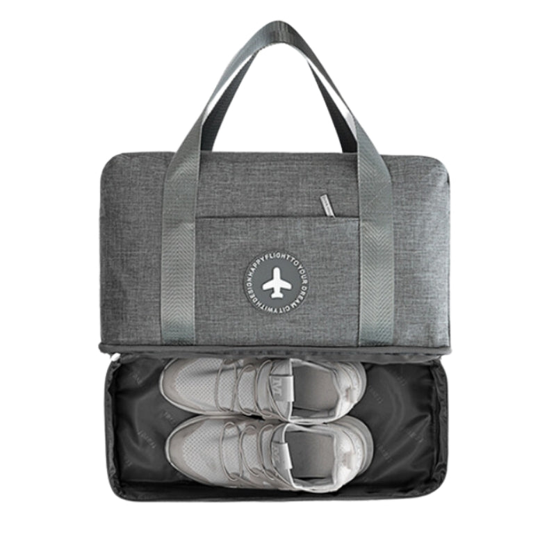 travel bag compartment - Black - Cyan blue - Grey - Gray - Orange - Navy blue
