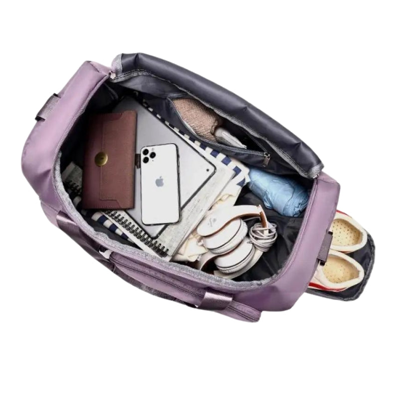 women's travel bags - Black - Blue - Sky Blue - Green and Pink - Khaki - Pink - Lavender - Light Green - Grey and Pink - Gray and Pink - Deep Blue - Purple