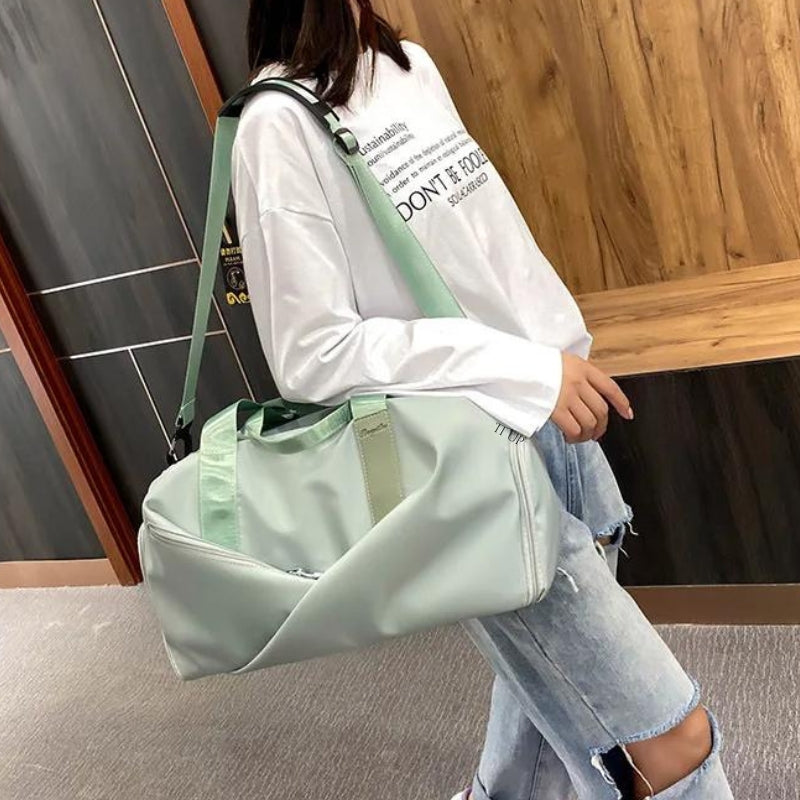 sporty women's travel bag - Pink - Green - Purple - Black