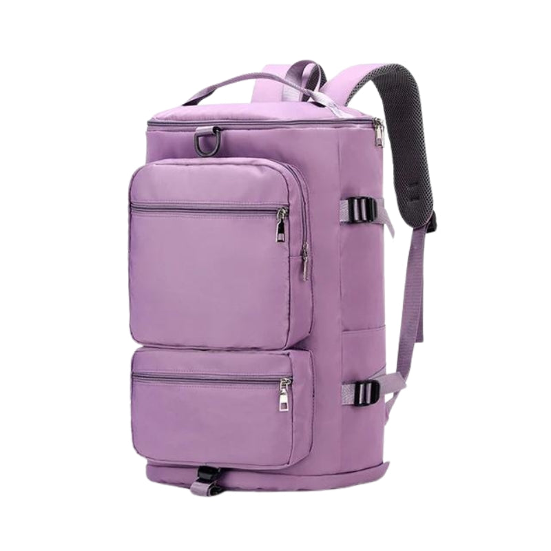 high capacity travel bag - Purple