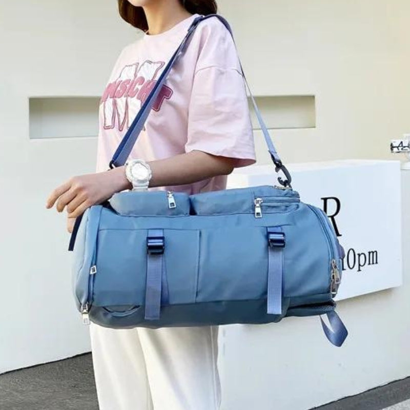 luxury women's travel bag - Navy Blue - Black - Sky Blue - Grey - Gray - Purple - Pink
