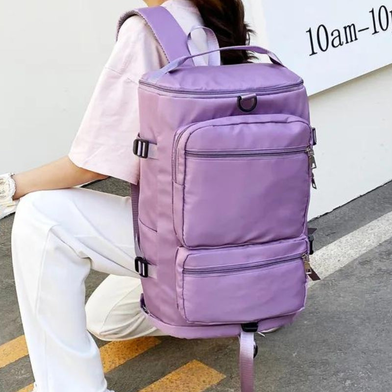 large travel bag - Navy Blue - Black - Sky Blue - Grey - Gray - Purple - Pink