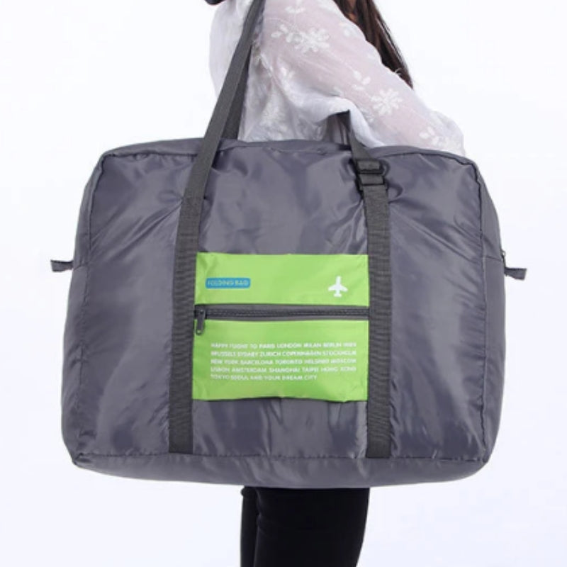 large capacity foldable travel bag - Rose red - Blue - Green - Orange