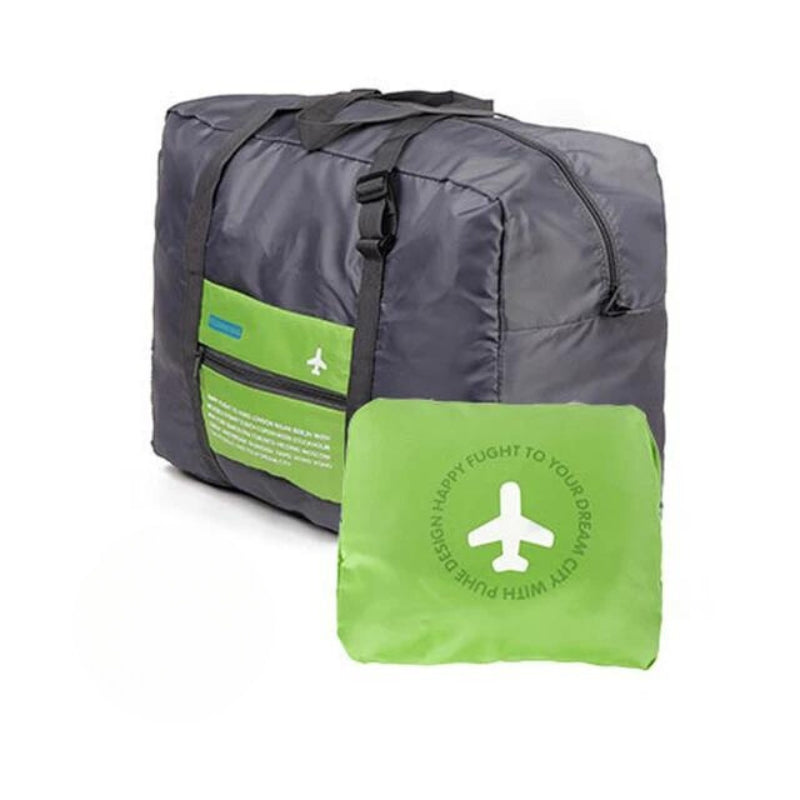 large foldable travel bag - Green