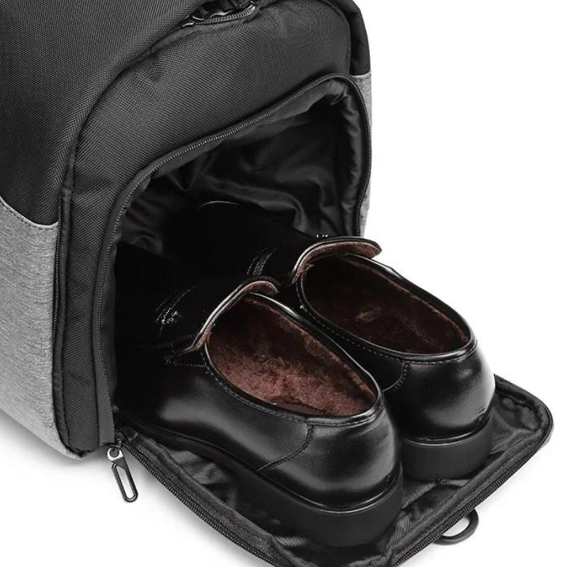 garment bag travel bag - Grey - Gray - Black