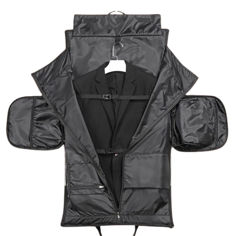suit transport bag - Grey - Gray - Black