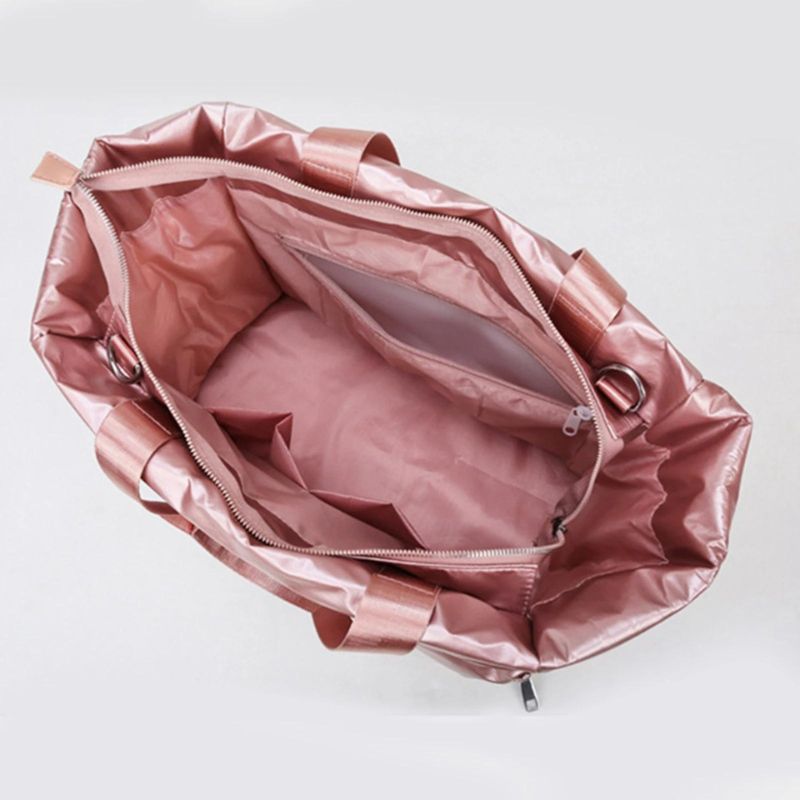 puffer style bag for women - Bright Pink Rainbow - Bright Blue Rainbow - Black - Pink - Grey - Gray