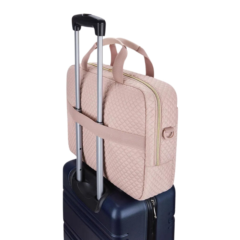 chic bag for pc - Pink - Black
