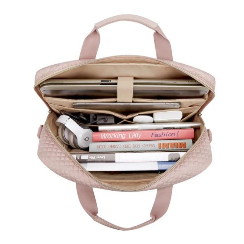 chic women's bag - Pink - Black