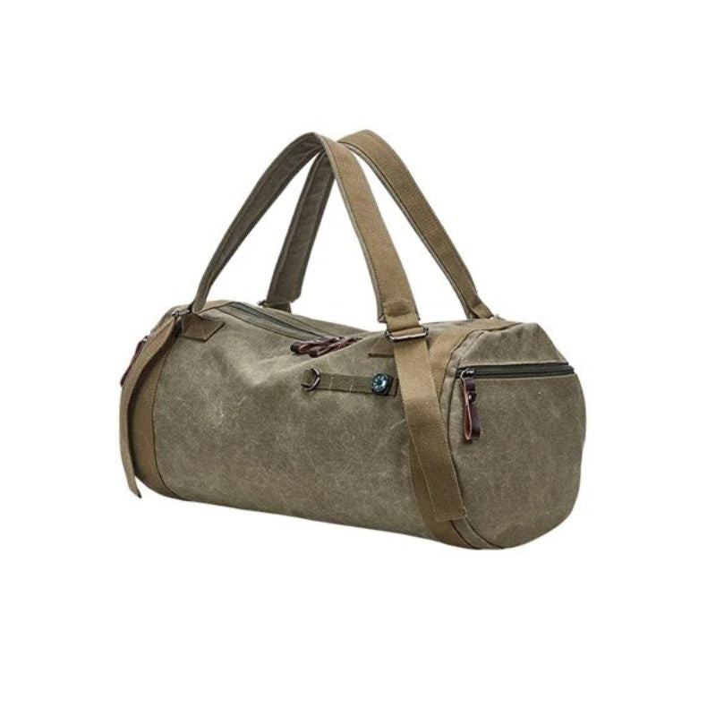 canvas duffel bag - Green
