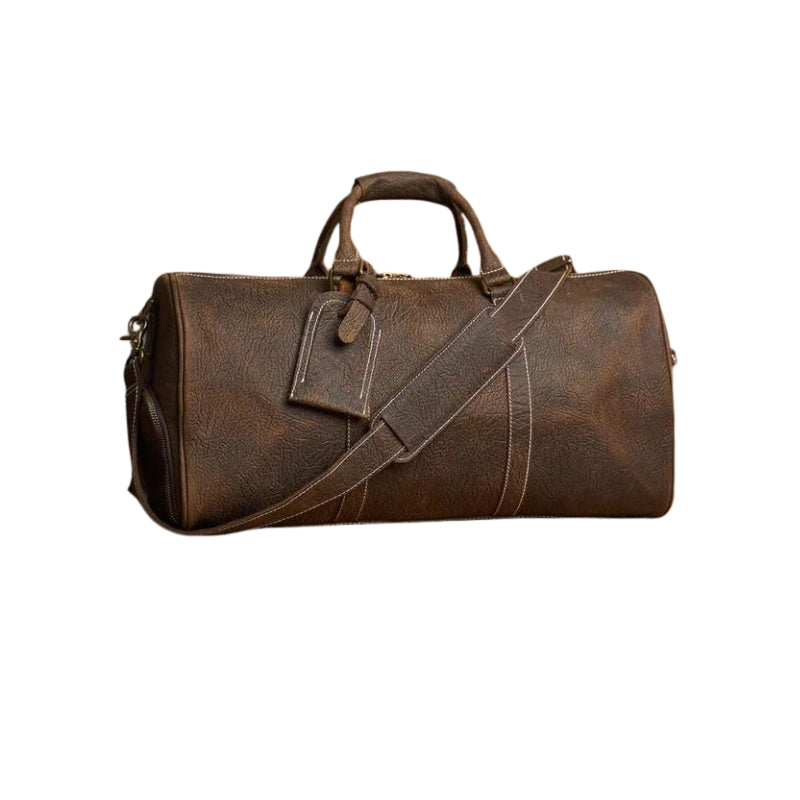 brown men's leather bag - Brown - Model 2