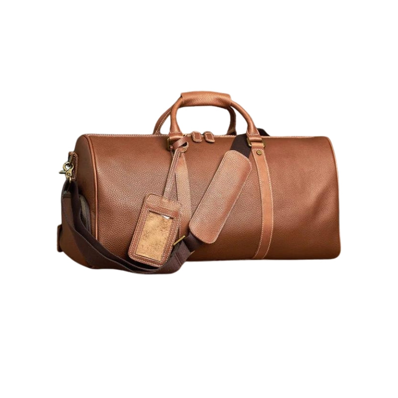 men's leather bag - Brown - Model 3