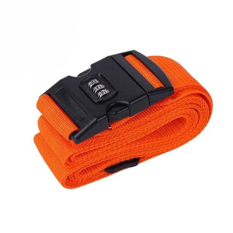 suitcase code strap - Orange