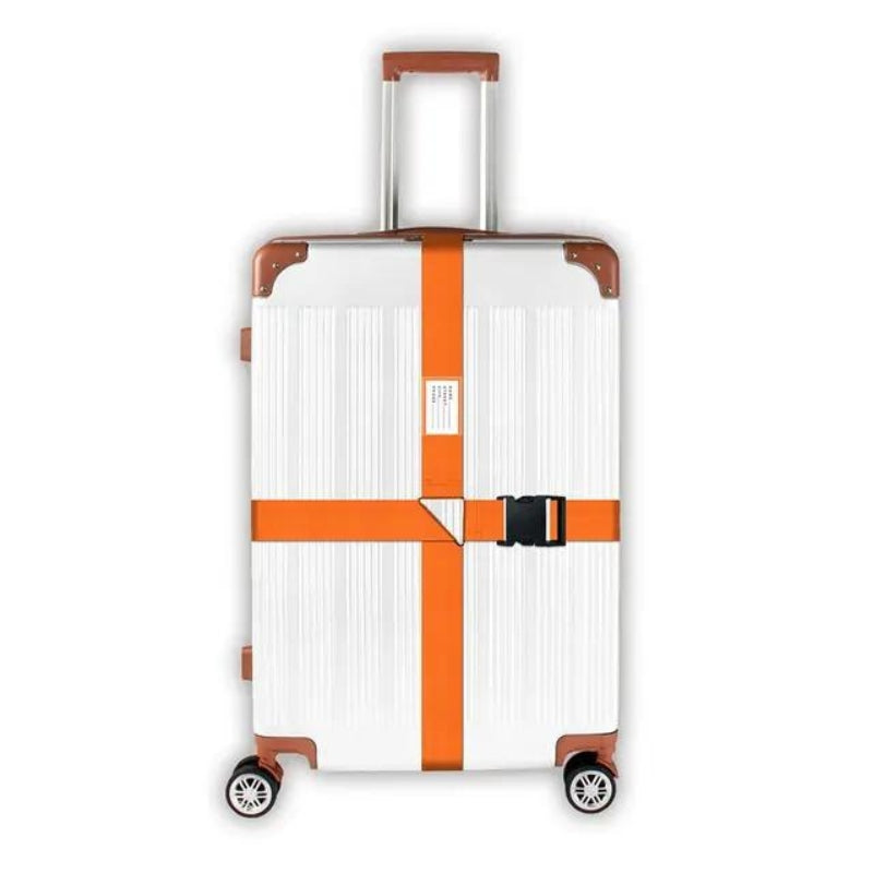 airplane suitcase strap - Orange