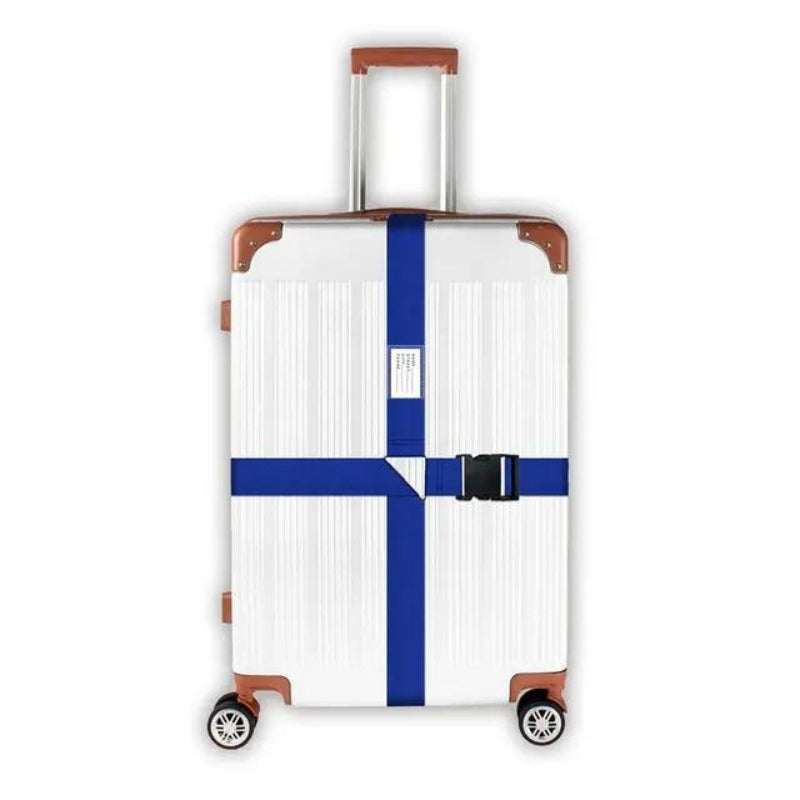 cross strap for luggage - Blue