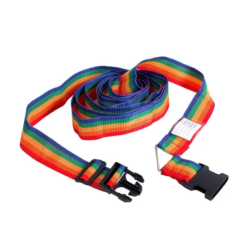 airplane luggage strap - Grey - Gray - Black - Blue - Orange - Multicoloured - Multicolored