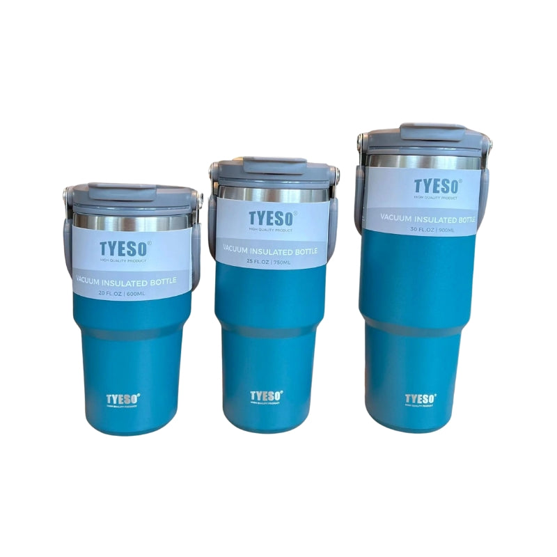 women's travel thermos - Blue