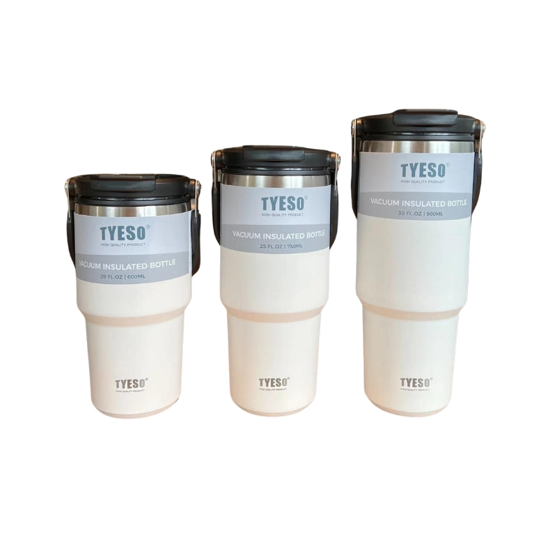 travel mug thermos - White