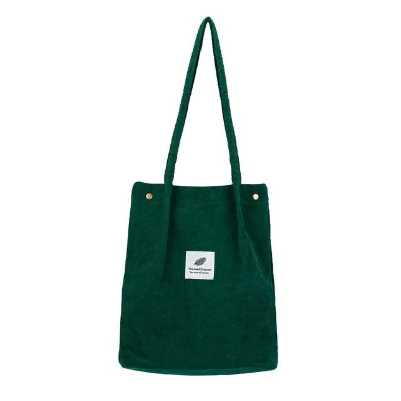blank tote bag - Green