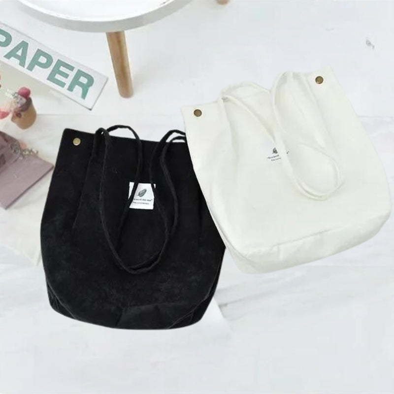 travel tote bag two bags side by side - Pink - Yellow - White - Green - Beige 1 - Beige 2 - Beige 3 - Black - Grey - Gray - Brown - Red
