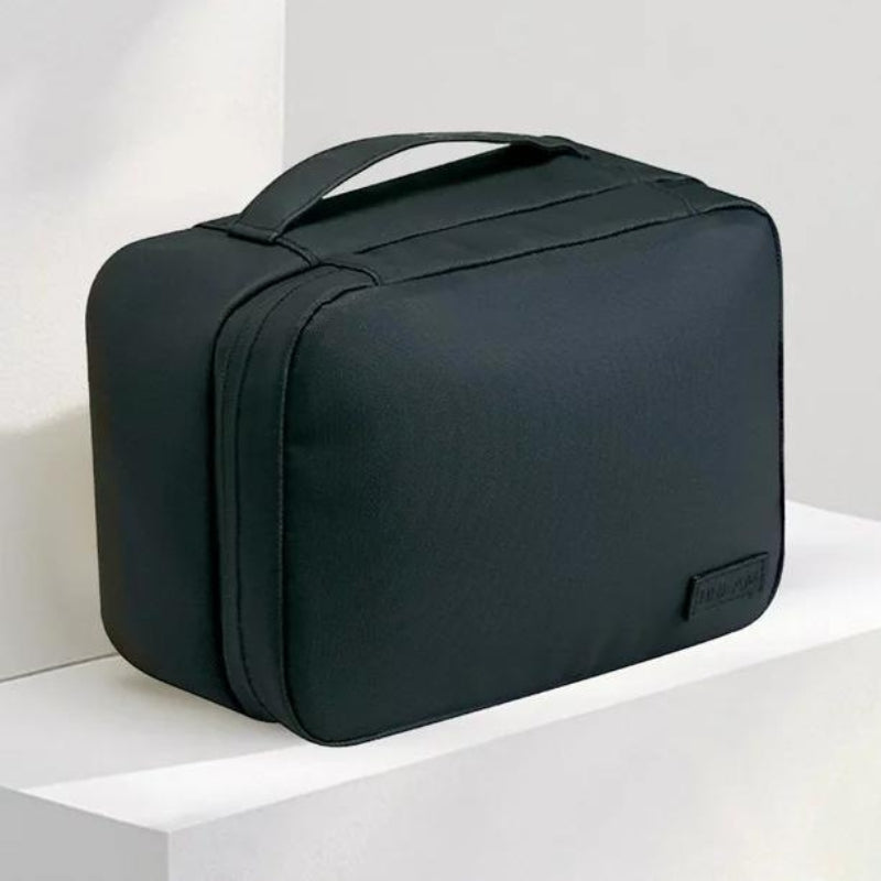 travel makeup case - Black - Purple