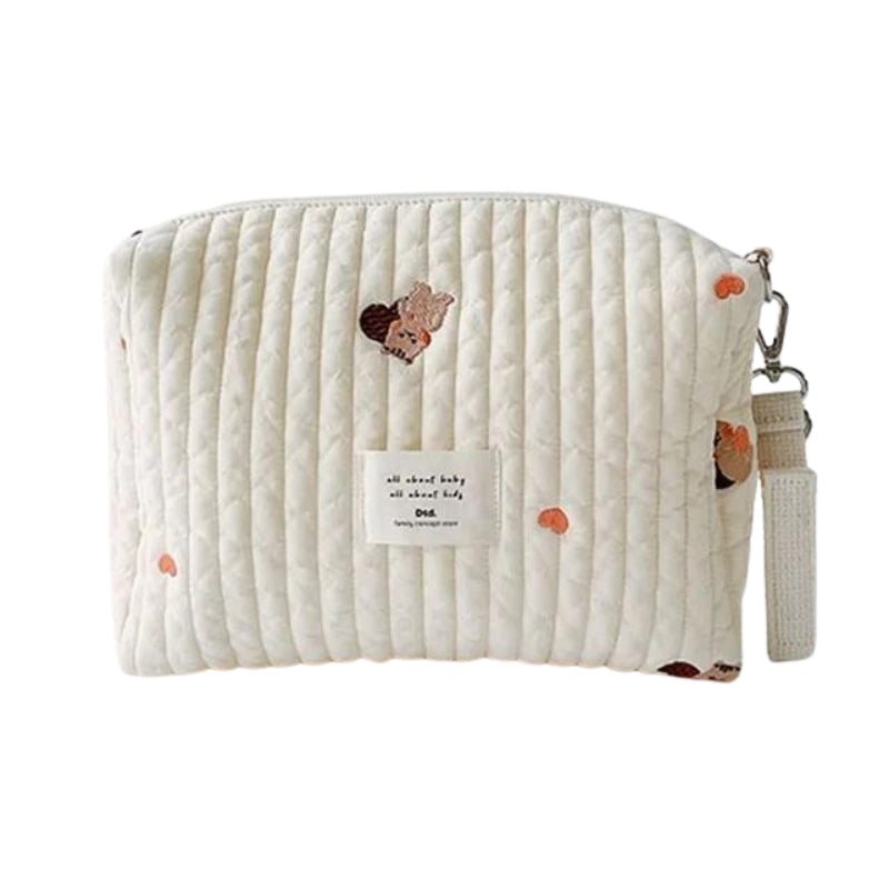 baby mom toiletry bag - Squirrel Print