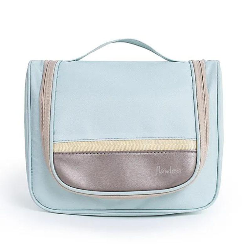 women's toiletry bag with hook - Sky Blue