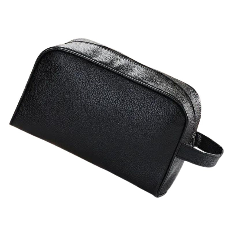 luxury toiletry bag for men - Black
