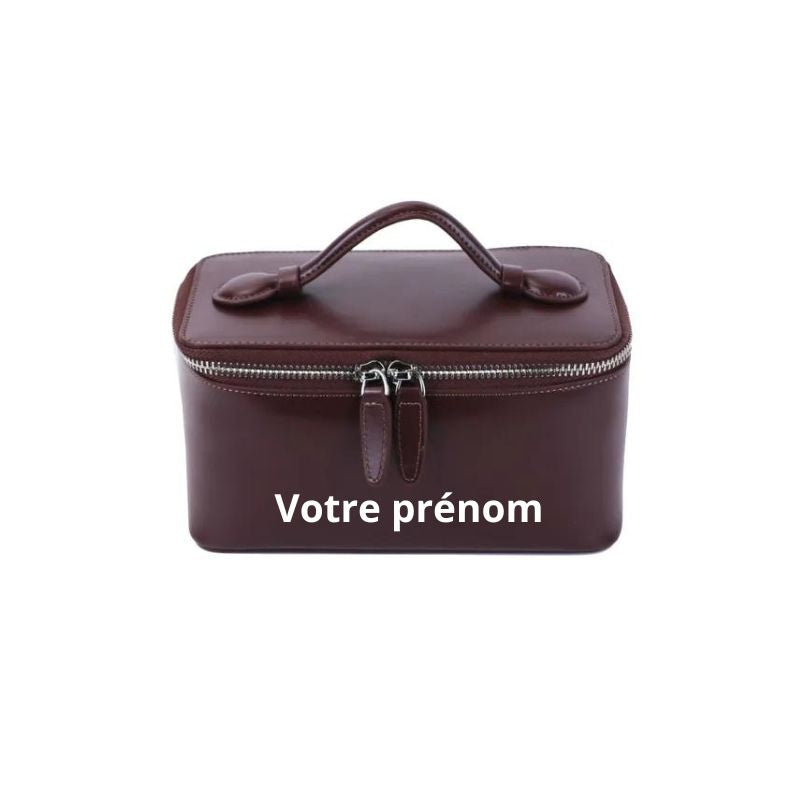 leather pouch - Brown