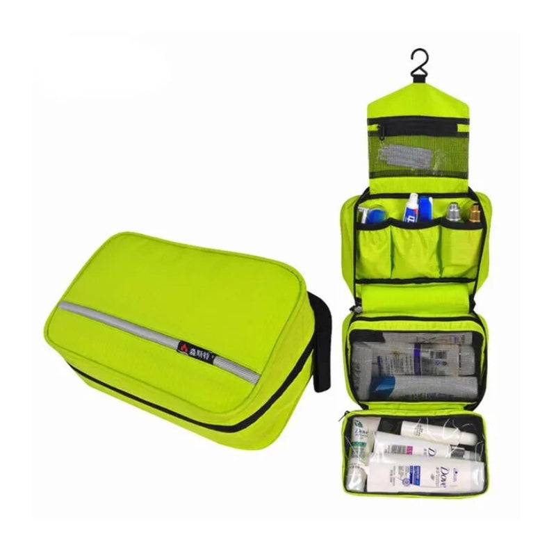 practical toiletry bag for men - Fluorescent Green