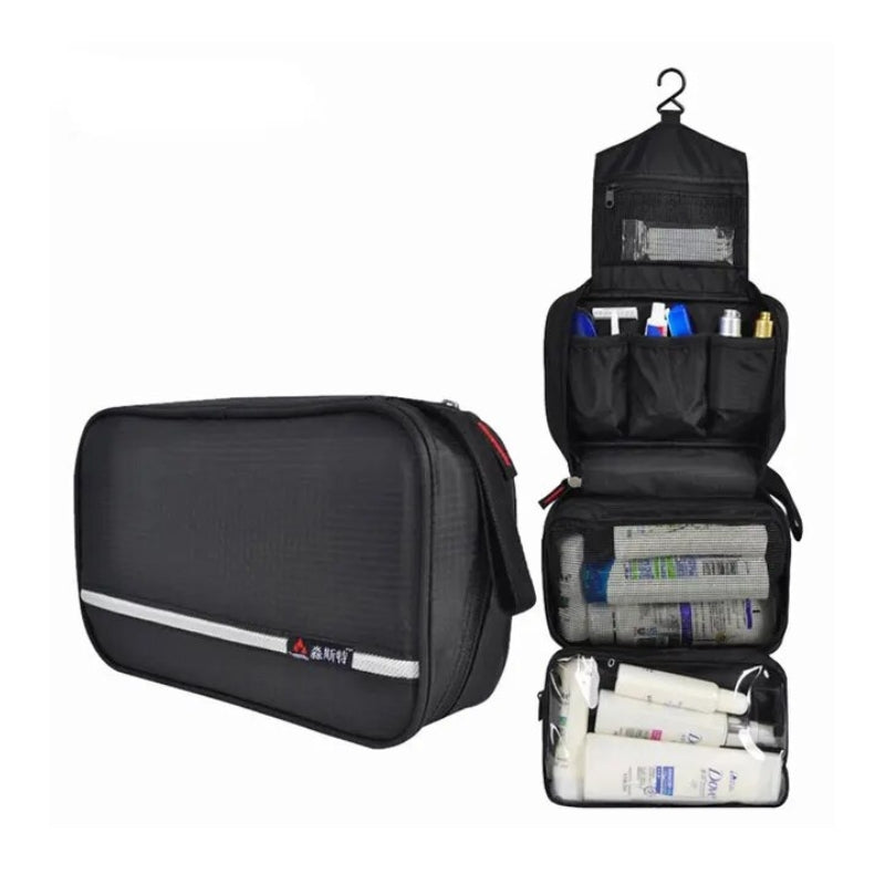 travel toiletry bag for men - Black