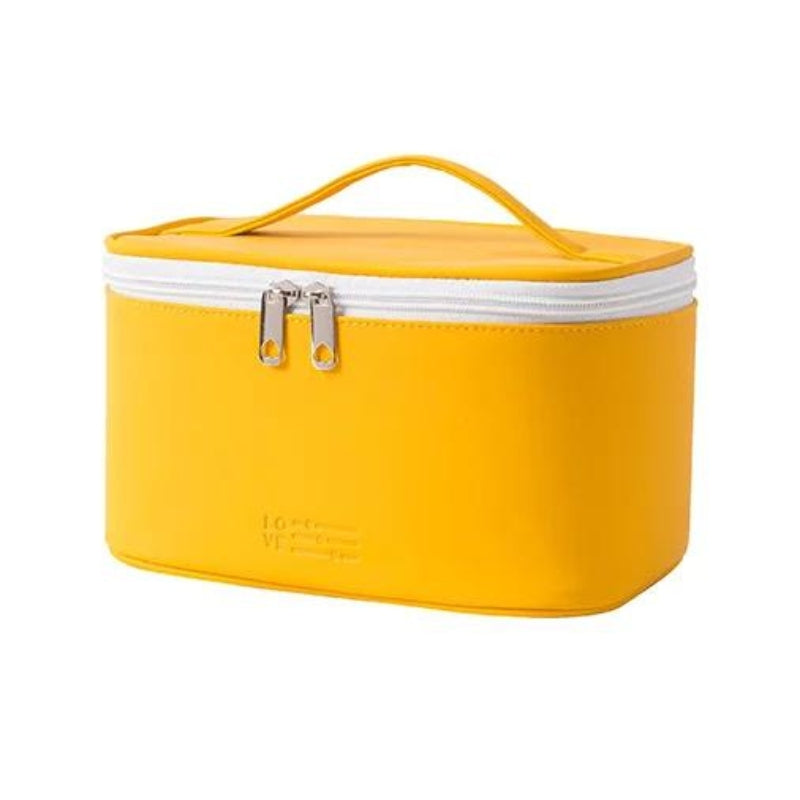 makeup toiletry bag - Yellow
