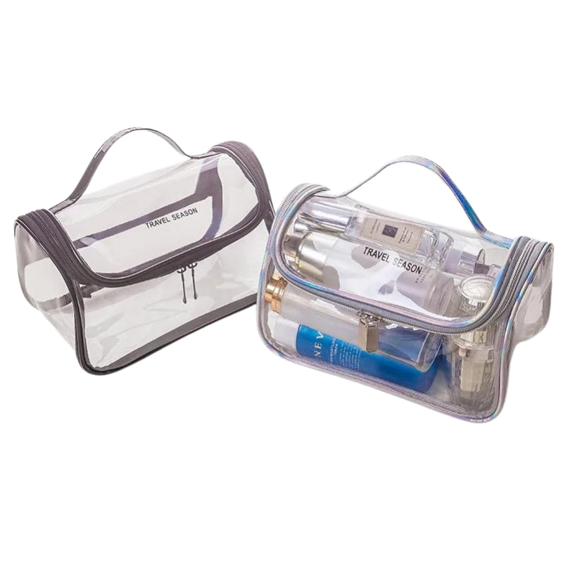 women's travel bag - Silver - Black