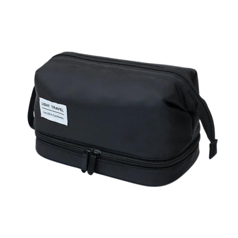 luxury women's toiletry bag - Black