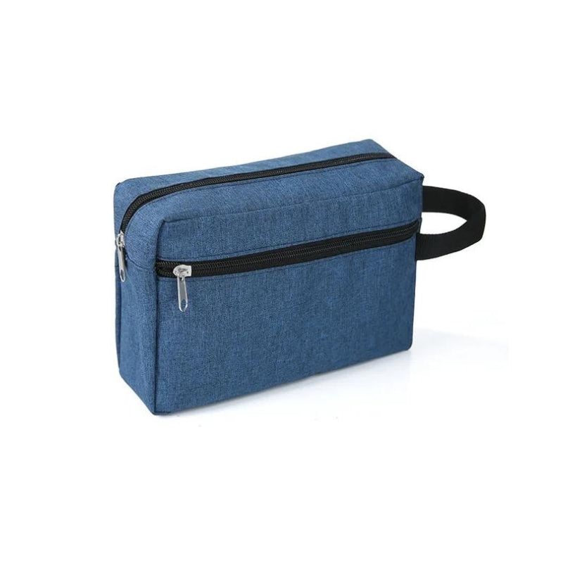 personalized toiletry bag for boys - Navy Blue - Without Personalised Engraving - Without Personalized Engraving