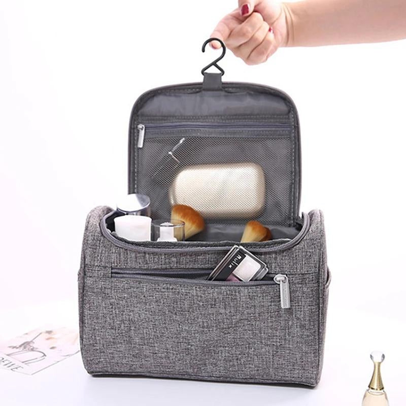 travel toiletry bag hanging - Black - Blue - Sky Blue - Grey - Gray - Purple - Pink - Red