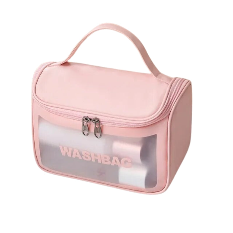 transparent bag airplane - Pink - XL