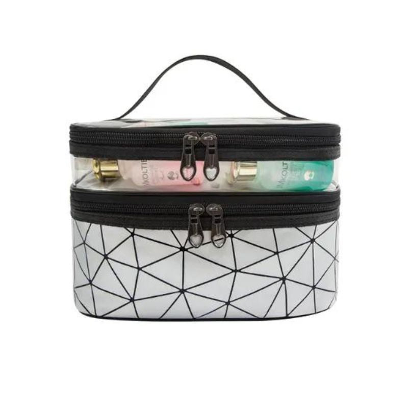 large toiletry bag - Silver
