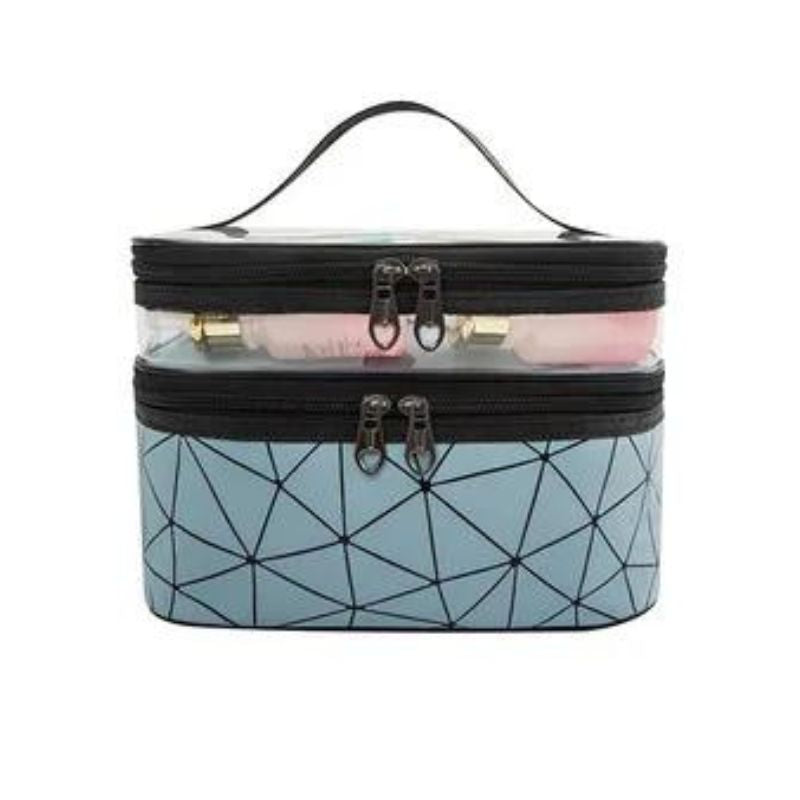 vanity or toiletry pouch - Blue