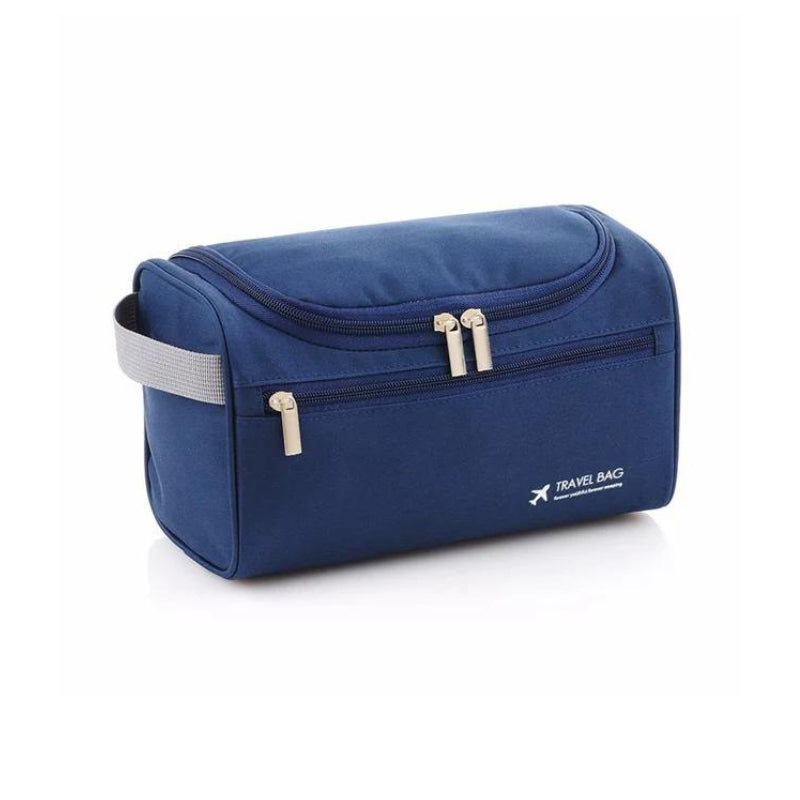 hanging toiletry bag for travel - Blue
