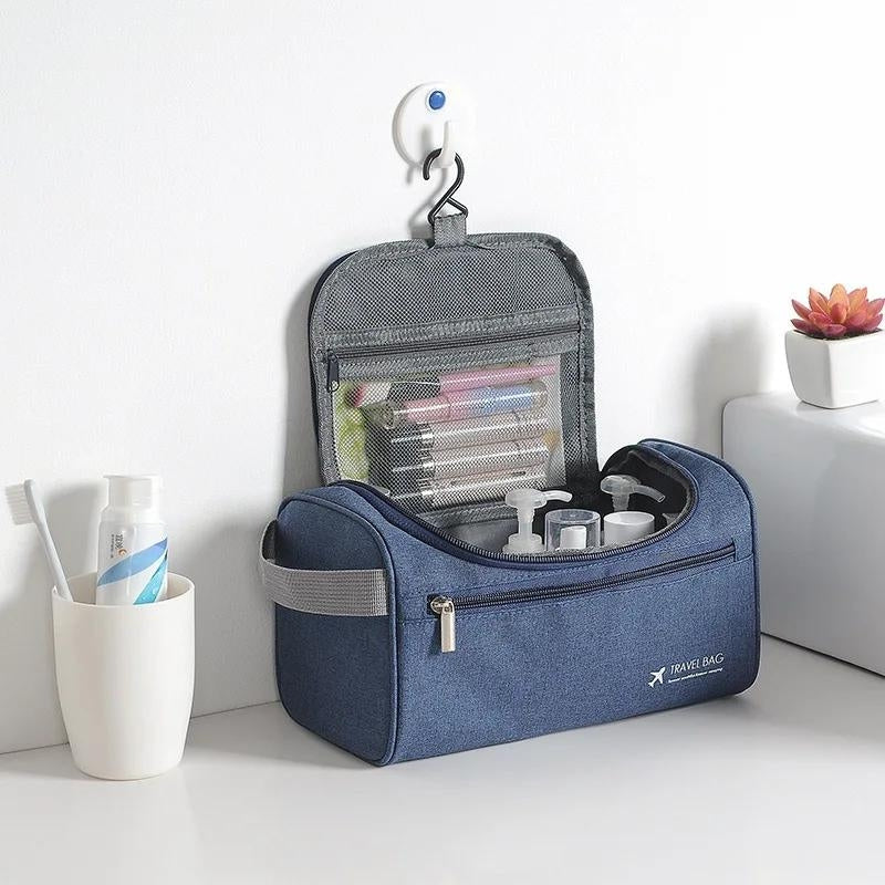 airplane toiletry kit - Black - Blue - Grey - Gray