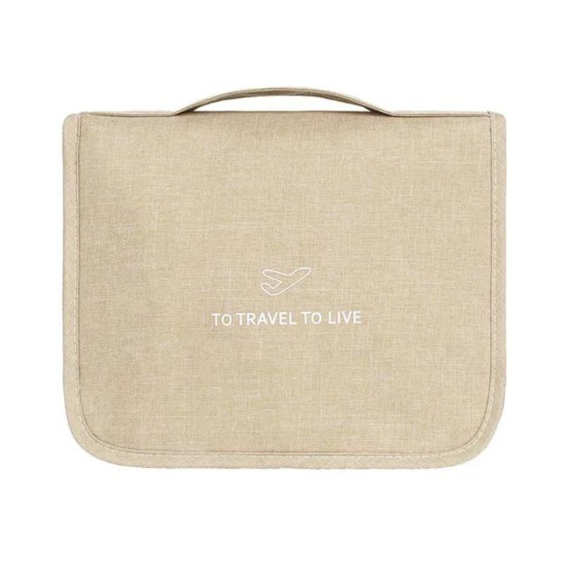 toiletry bag airplane cabin - Beige