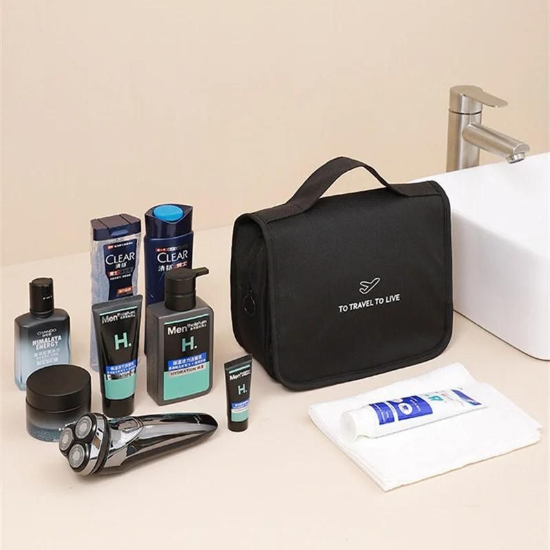 cabin size travel toiletry bag - Black - Sky Blue - Navy Blue - Grey - Gray - Pink - Beige